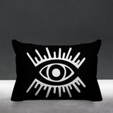 Miranda Symbolic Reversible Indoor/Outdoor Rectangular Pillow