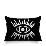 Miranda Symbolic Reversible Indoor/Outdoor Rectangular Pillow