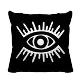 Miranda Abstract Outdoor Reversible Throw Square Pillow