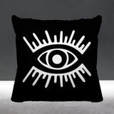 Miranda Abstract Outdoor Reversible Throw Square Pillow