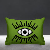 Miranda Symbolic Reversible Indoor/Outdoor Rectangular Pillow