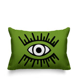 Miranda Symbolic Reversible Indoor/Outdoor Rectangular Pillow