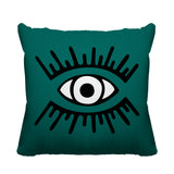 Miranda Abstract Outdoor Reversible Throw Square Pillow