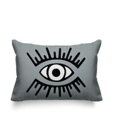 Miranda Symbolic Reversible Indoor/Outdoor Rectangular Pillow