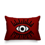 Miranda Symbolic Reversible Indoor/Outdoor Rectangular Pillow