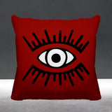 Miranda Abstract Outdoor Reversible Throw Square Pillow