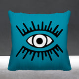 Miranda Abstract Outdoor Reversible Throw Square Pillow
