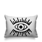 Miranda Symbolic Reversible Indoor/Outdoor Rectangular Pillow