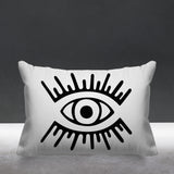 Miranda Symbolic Reversible Indoor/Outdoor Rectangular Pillow