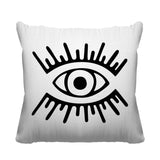Miranda Abstract Outdoor Reversible Throw Square Pillow