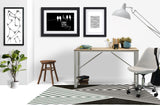 Misa low pile chair mat in Emerald