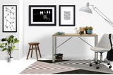 Misa low pile chair mat in Nude