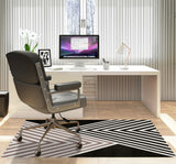 Misa low pile chair mat in Nude