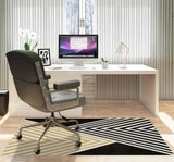 Misa low pile chair mat in Yellow