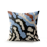 Misio Animal Print Faux Suede Square Indoor Pillow