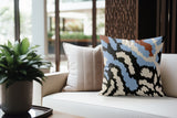 Misio Animal Print Faux Suede Square Indoor Pillow