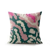 Misio Animal Print Faux Suede Square Indoor Pillow