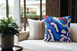 Misio Animal Print Faux Suede Square Indoor Pillow