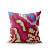 Misio Animal Print Faux Suede Square Indoor Pillow