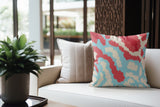 Misio Animal Print Faux Suede Square Indoor Pillow