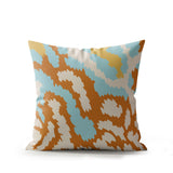 Misio Animal Print Faux Suede Square Indoor Pillow
