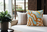 Misio Animal Print Faux Suede Square Indoor Pillow