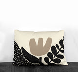 Miso Spun Polyester Lumbar Indoor/Outdoor Throw Pillow