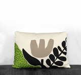 Miso Spun Polyester Lumbar Indoor/Outdoor Throw Pillow