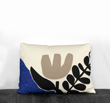 Miso Spun Polyester Lumbar Indoor/Outdoor Throw Pillow