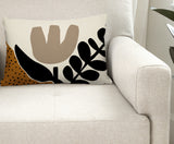 Miso Spun Polyester Lumbar Indoor/Outdoor Throw Pillow