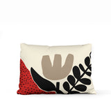 Miso Spun Polyester Lumbar Indoor/Outdoor Throw Pillow