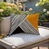 Mitzi Spun Polyester Lumbar Indoor/Outdoor Throw Pillow