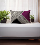 Mitzi Spun Polyester Lumbar Indoor/Outdoor Throw Pillow