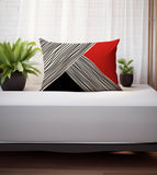 Mitzi Spun Polyester Lumbar Indoor/Outdoor Throw Pillow