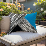 Mitzi Spun Polyester Lumbar Indoor/Outdoor Throw Pillow