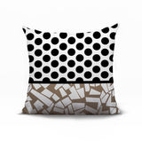 Miva Abstract Reversible Indoor/Outdoor Square Pillow