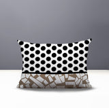 Miva Abstract Reversible Indoor/Outdoor Rectangle Pillow