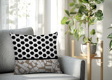 Miva Abstract Reversible Indoor/Outdoor Square Pillow