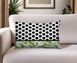 Miva Abstract Reversible Indoor/Outdoor Square Pillow