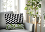 Miva Abstract Reversible Indoor/Outdoor Square Pillow