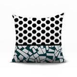 Miva Abstract Reversible Indoor/Outdoor Square Pillow