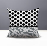 Miva Abstract Reversible Indoor/Outdoor Square Pillow