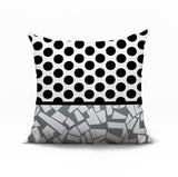 Miva Abstract Reversible Indoor/Outdoor Square Pillow