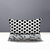 Miva Abstract Reversible Indoor/Outdoor Rectangle Pillow