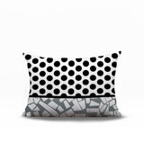 Miva Abstract Reversible Indoor/Outdoor Rectangle Pillow