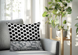 Miva Abstract Reversible Indoor/Outdoor Square Pillow