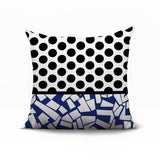 Miva Abstract Reversible Indoor/Outdoor Square Pillow