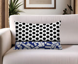 Miva Abstract Reversible Indoor/Outdoor Square Pillow