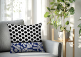 Miva Abstract Reversible Indoor/Outdoor Square Pillow