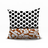 Miva Abstract Reversible Indoor/Outdoor Square Pillow